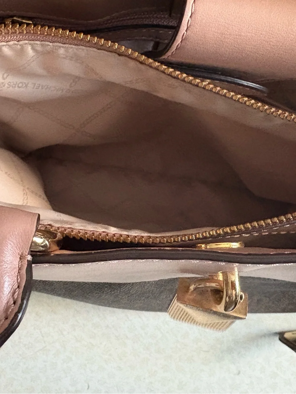 Michael Kors Gramercy Large Logo Satchel Bag